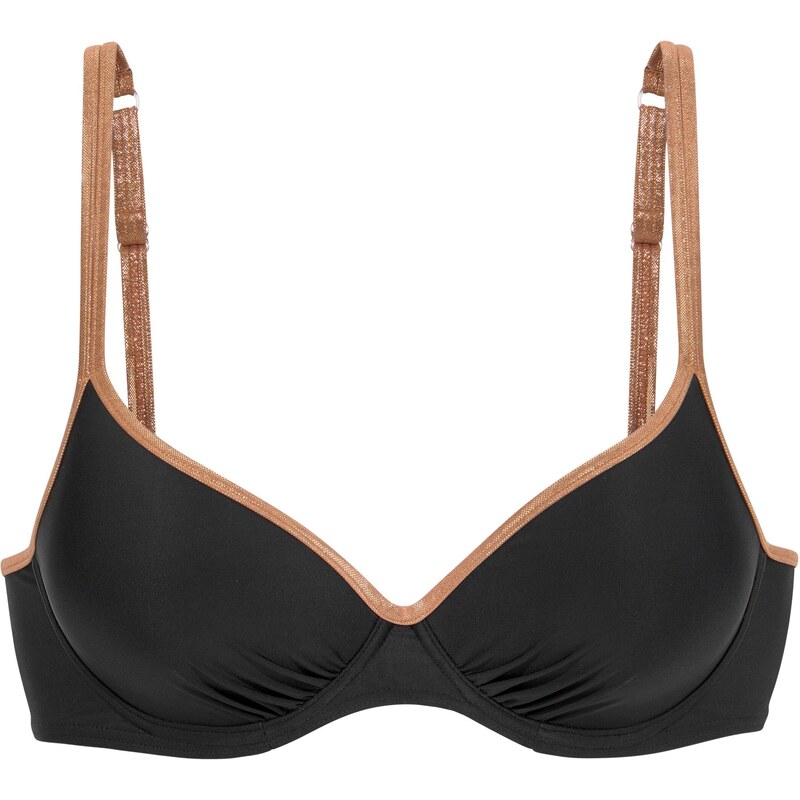 Bruno Banani Bikinový top hrdzavohnedá / čierna 54369026
