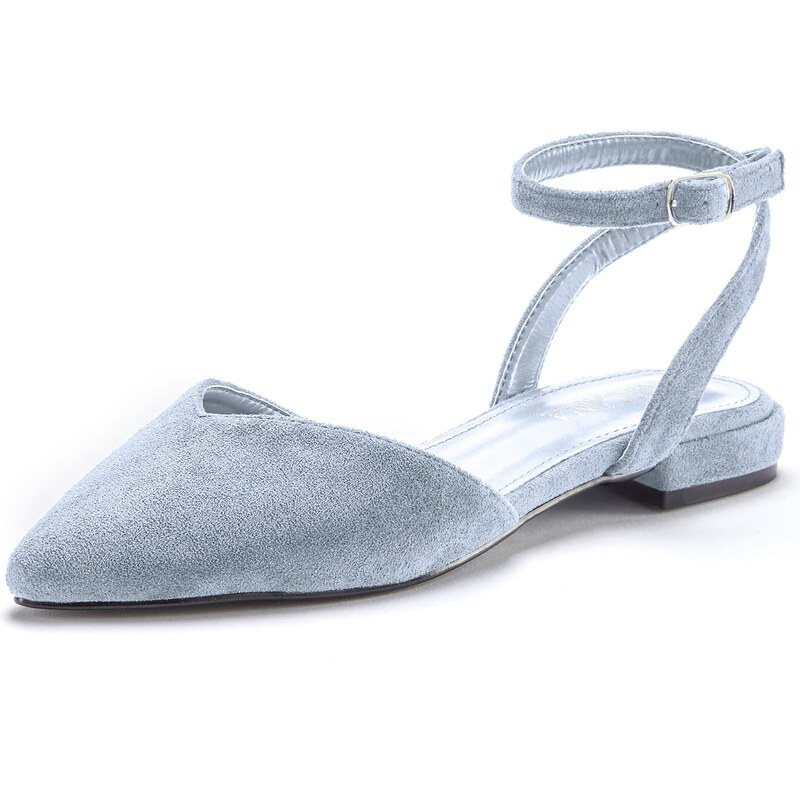 LASCANA Baleríny s ramienkom modrá 54355271