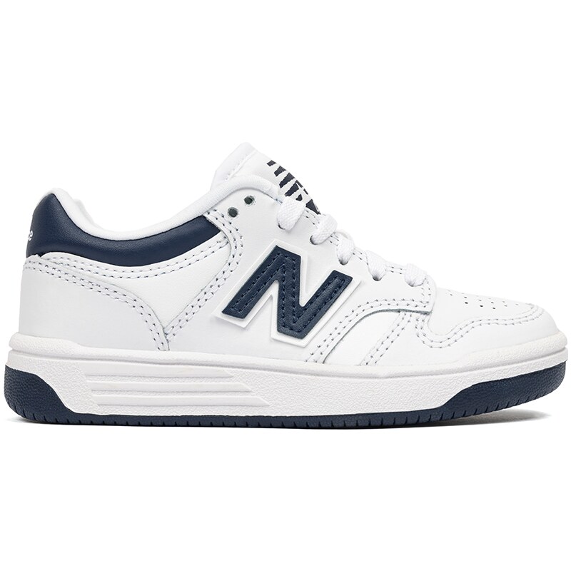 Detské topánky New Balance PSB480WN – biele 53499554