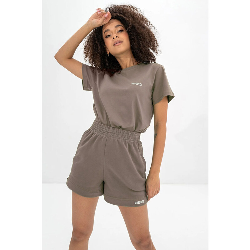 Mosquito Dámske tričko Bane Simply Taupe mocca, Farba mocca 53497458