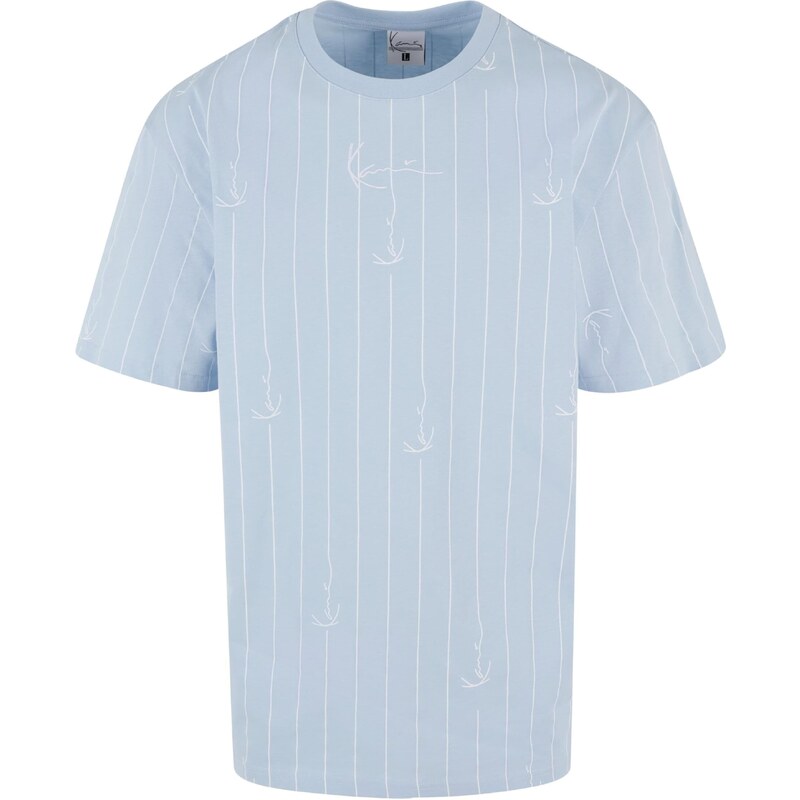 Karl Kani Tričko svetlomodrá / biela 54337231