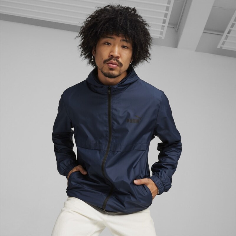 PUMA ESS Solid Windbreaker blue 53621293