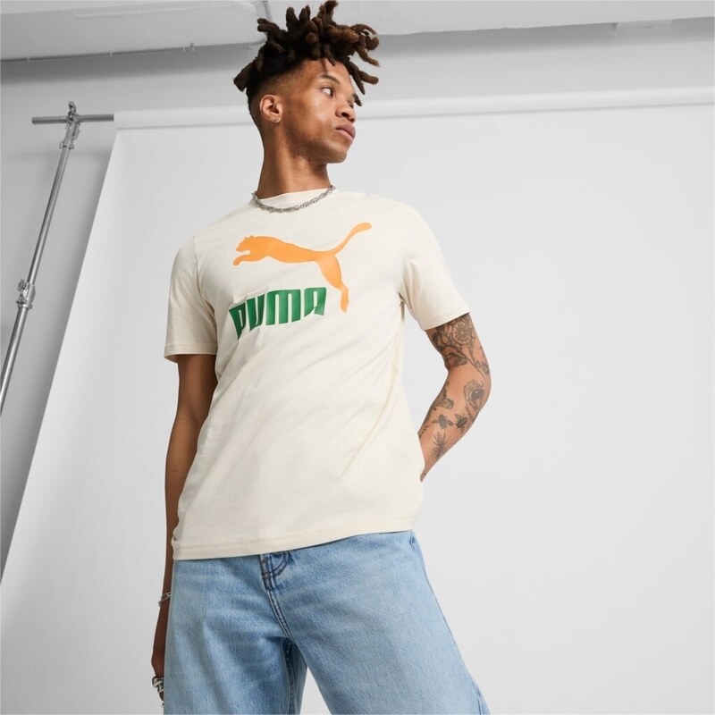 PUMA Classics Logo Tee (s) WHITE 53621301