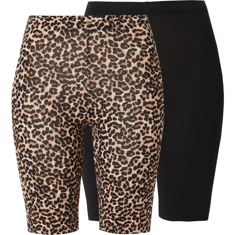 ONLY Legíny ONLLIVE LOVE béžová / hnedá / čierna 63734432