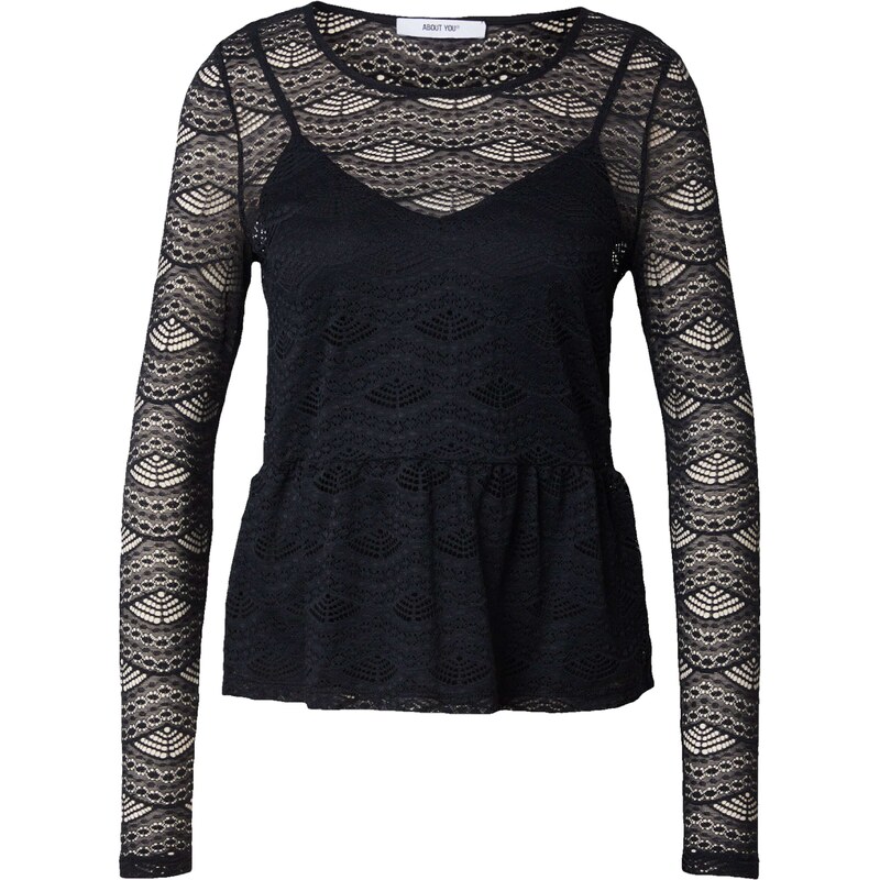 ABOUT YOU Tričko Mariel čierna 54263826