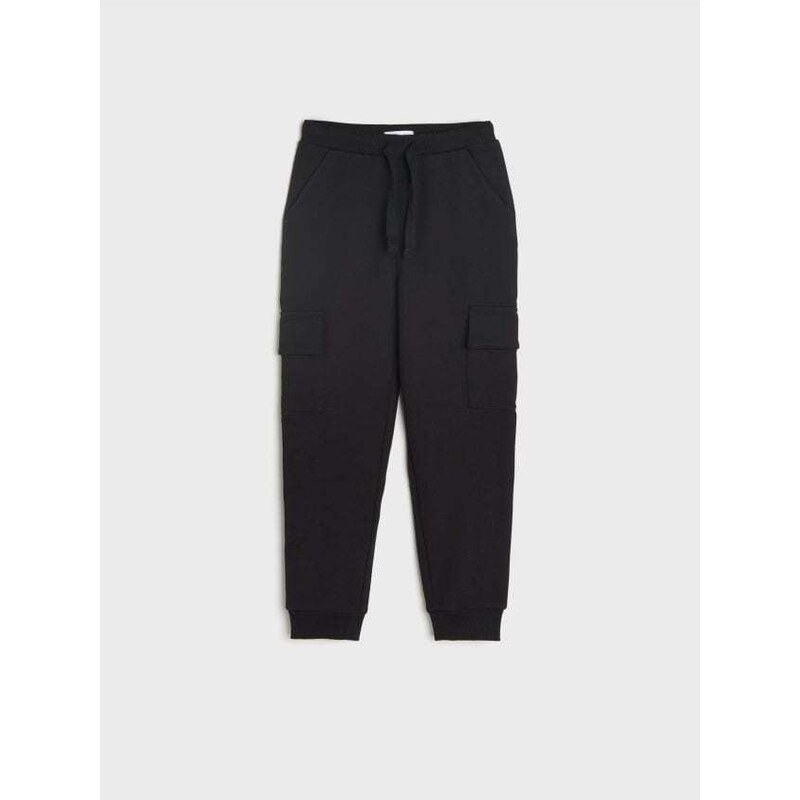 Sinsay - Teplákové joggery - čierna 65739663