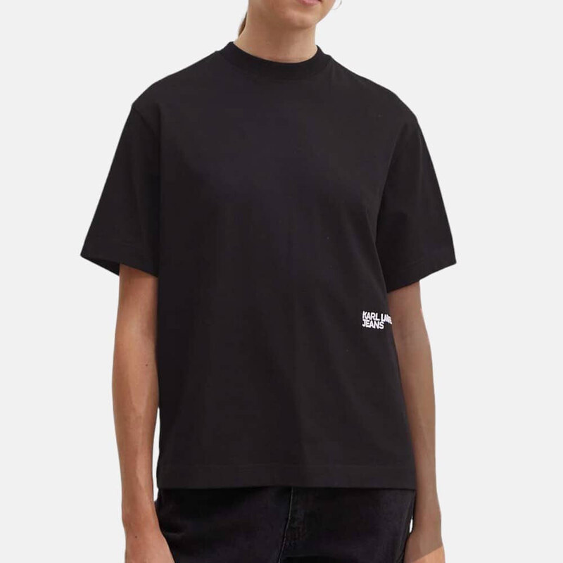 Dámské černé triko Karl Lagerfeld 55856 53629511