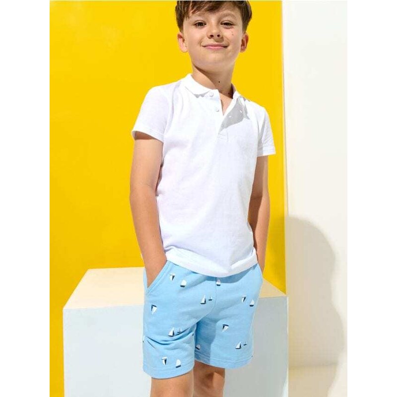 Sinsay - Súprava 3 šortiek - svetlomodrá 68161335