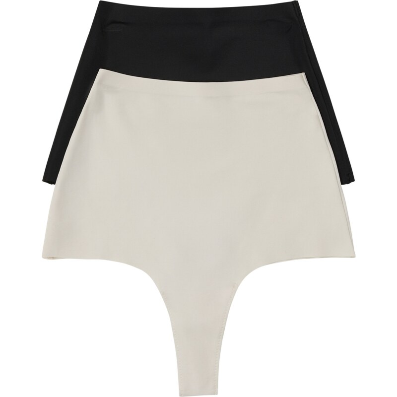 bonprix Sťahovacie nohavičky so stredným tvarujúcim efektom (2 ks), 53691224