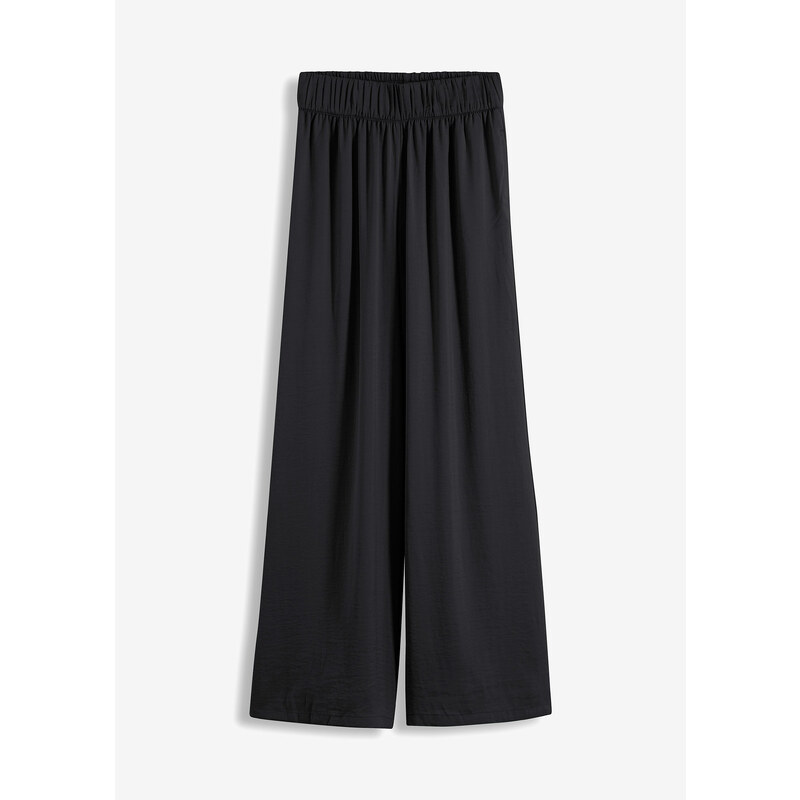 bonprix Palazzo nohavice, farba čierna 53691450