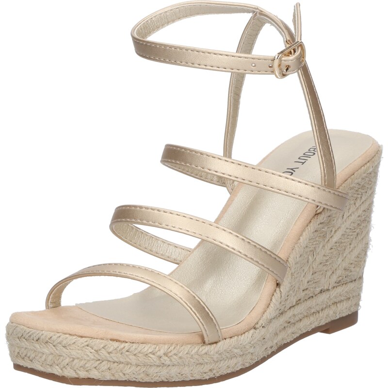 ABOUT YOU Lodičky Aimee zlatá 54374515