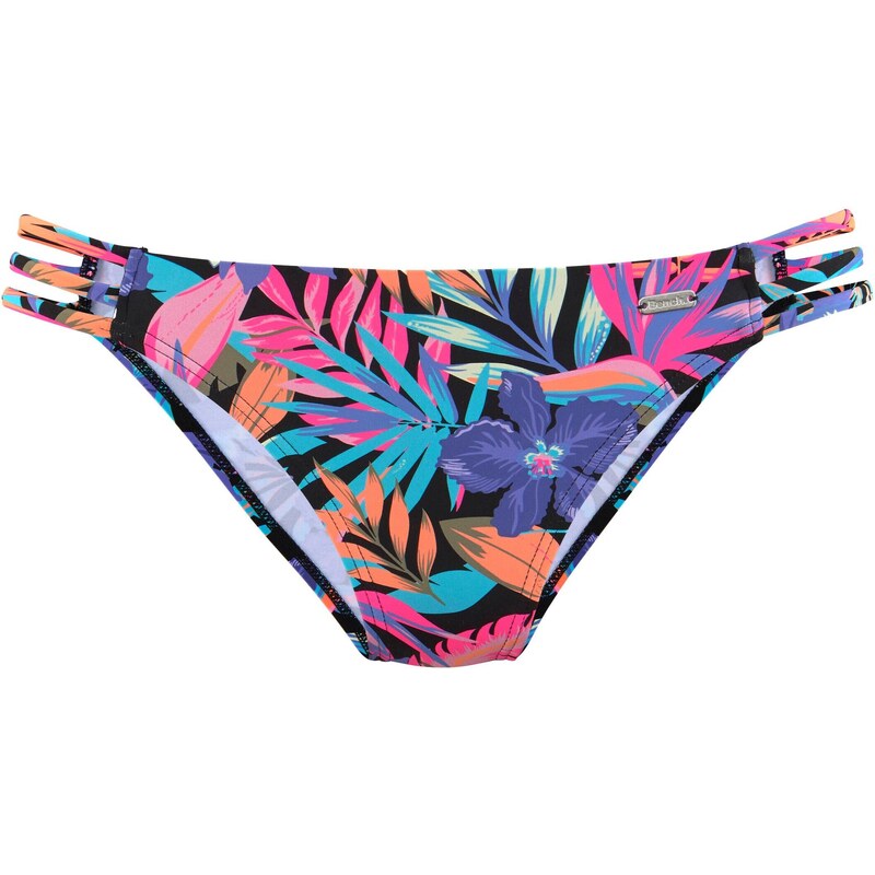 BENCH Bikinové nohavičky Pitch modrozelená / slivková / neónovo ružová 54222366