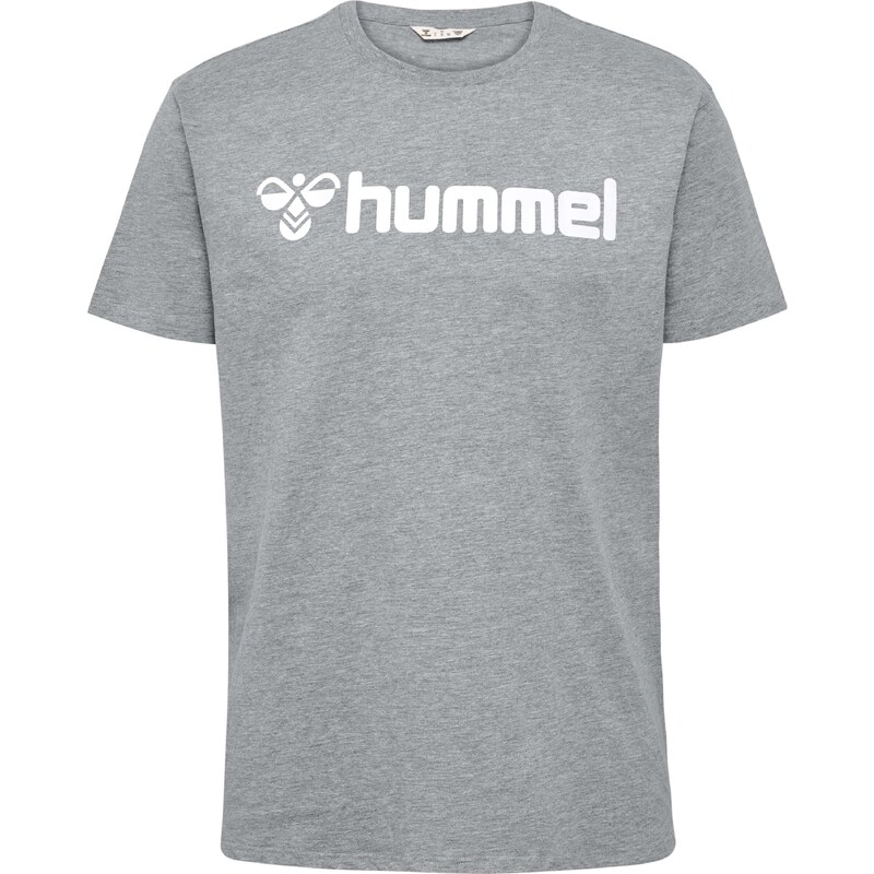 Hummel Tričko Go 2.0 sivá melírovaná / biela 62072291