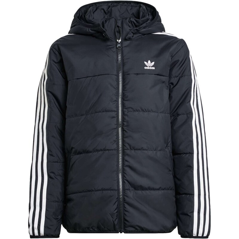 ADIDAS ORIGINALS Prechodná bunda Adicolor čierna / biela 54359479