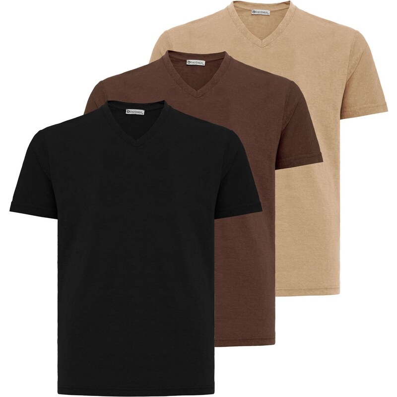 Dandalo Tričko béžová / hnedá / čierna 54359692