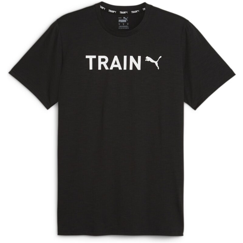 Puma mens graphic tee train puma black 53700279