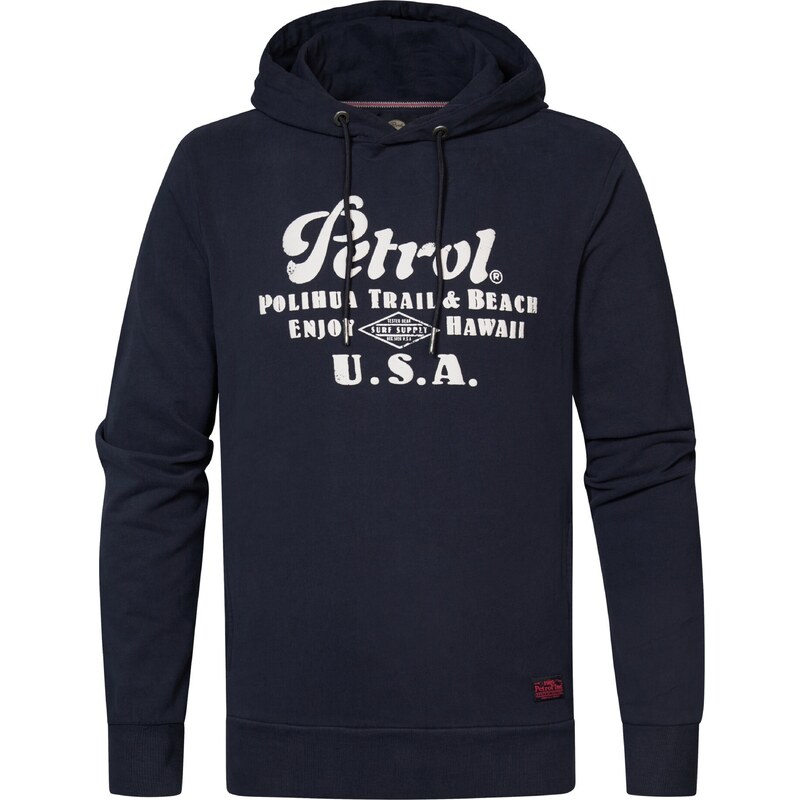 Petrol Industries Mikina Rio námornícka modrá / biela 54289765