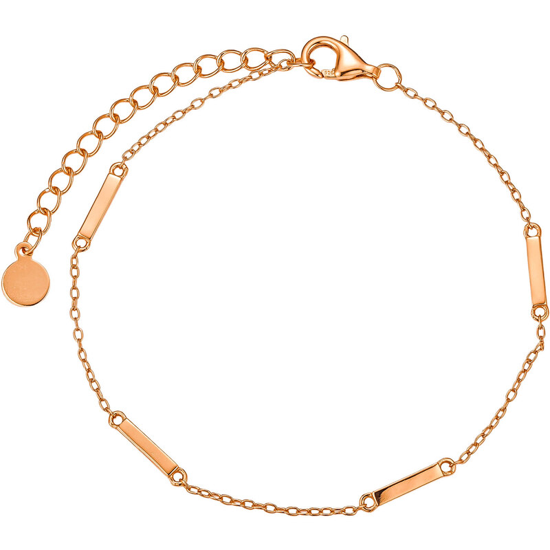 Olivie Strieborný retiazkový náramok ROSE 8955 53780145