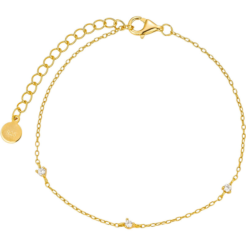 Olivie Strieborný náramok TRI SESTRY GOLD 8959 53780146