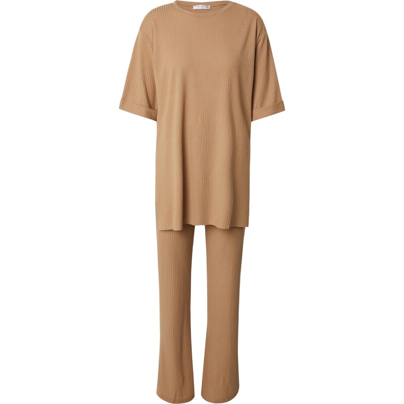 Happiness İstanbul Nohavicový kostým svetlohnedá 68440763