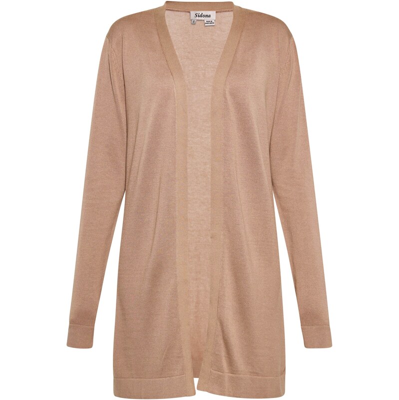 Sidona Kardigán tmavobéžová 65871129