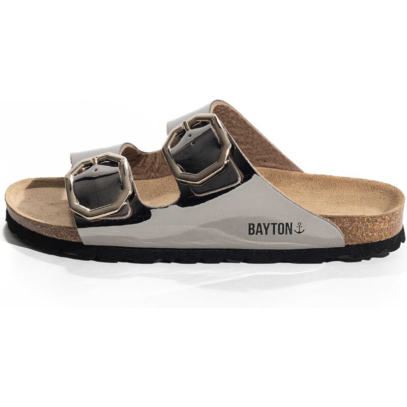 Bayton Šľapky Atlas antracitová 54290744