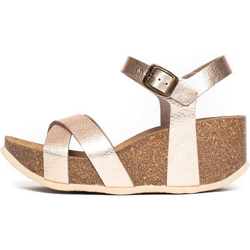 Bayton Sandále Venus ružové zlato 54304352