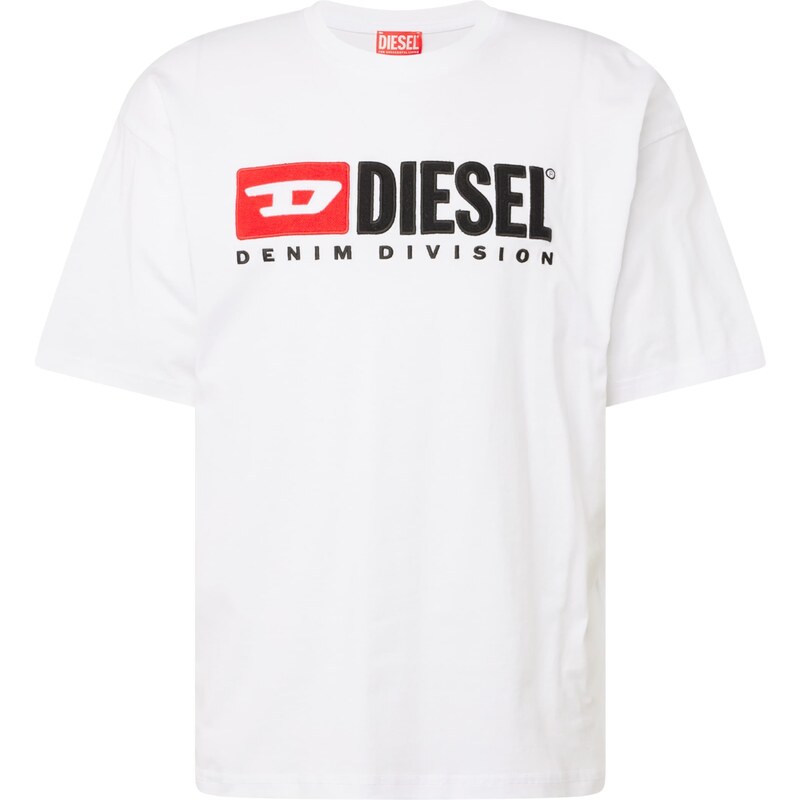 DIESEL Tričko T-Boxt-Div červená / čierna / biela 64864700