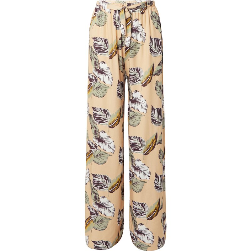 Happiness İstanbul Nohavice béžová / zelená / čierna / biela 68467734