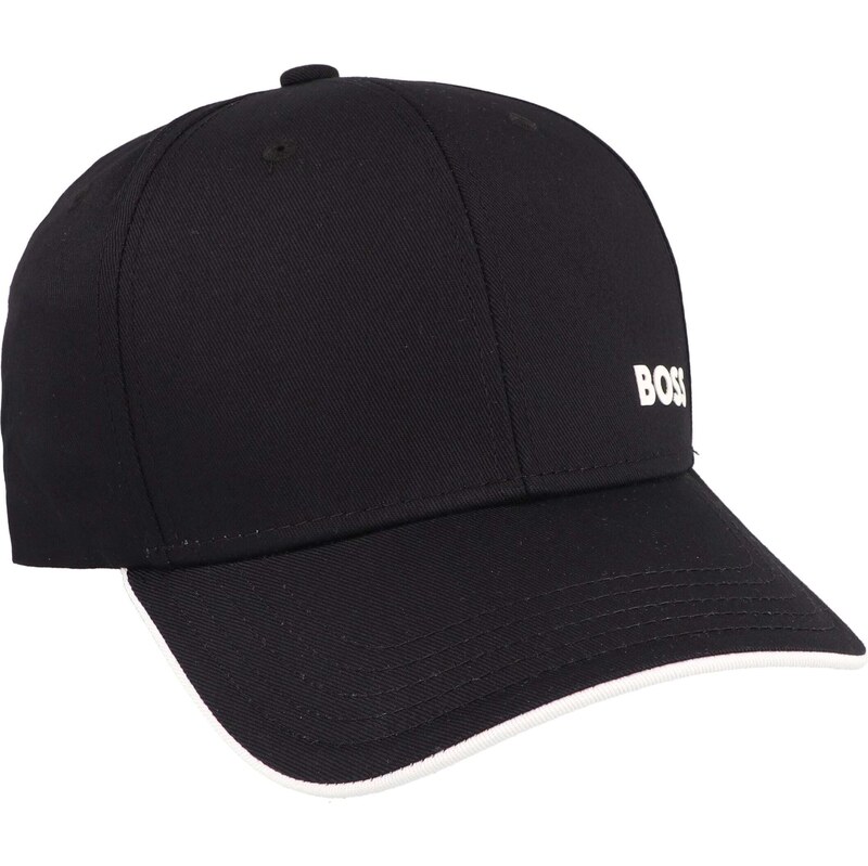 BOSS Čiapka čierna / biela 61758002