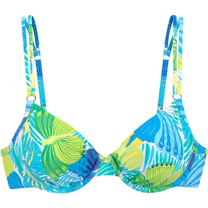 SUNSEEKER Bikinový top modrá / zelená / biela 66857906