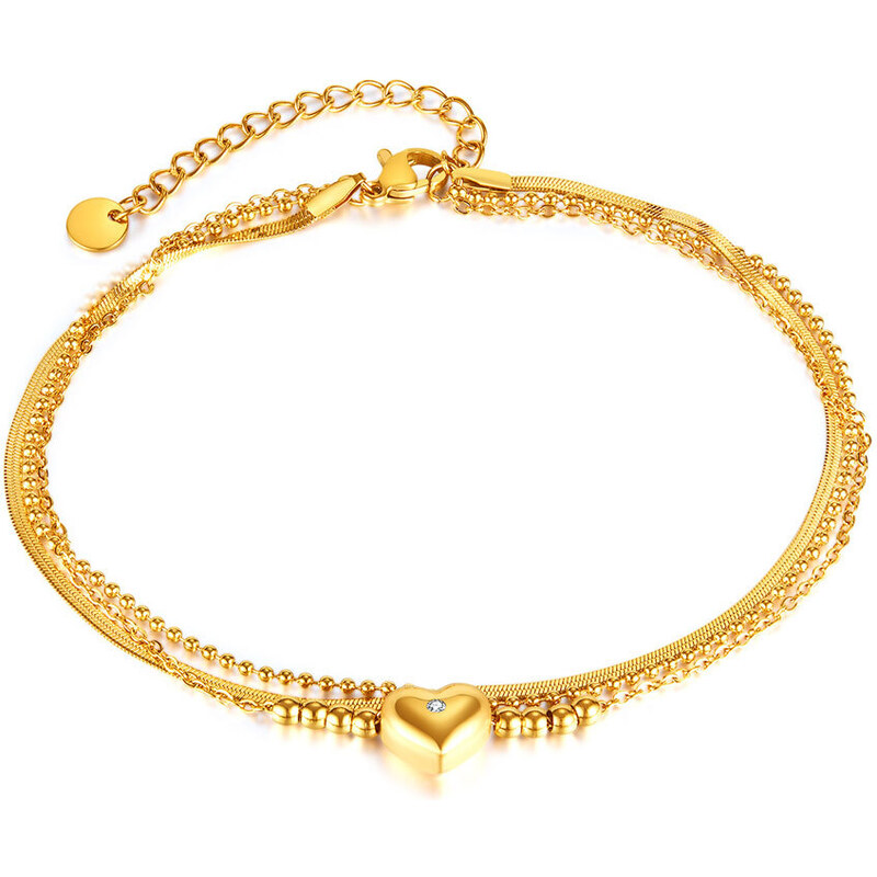 Náramok na nohu z chirurgickej ocele ISIS 53858675