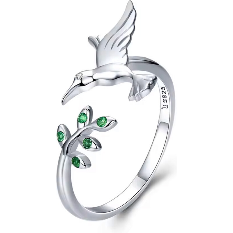 Dámsky strieborný prsteň ANNELIESE 53859604