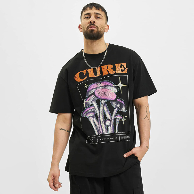 Tričko Urban Classics Cure Oversize Tee Black S 47097569