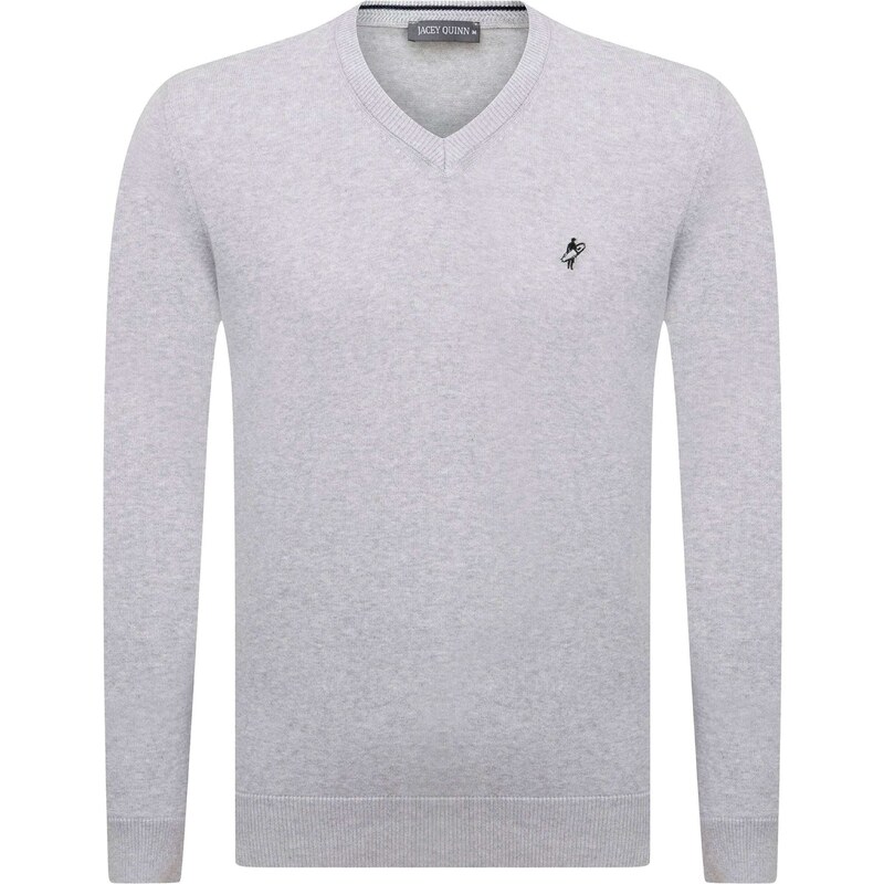 Jacey Quinn Sveter sivá melírovaná 54339141
