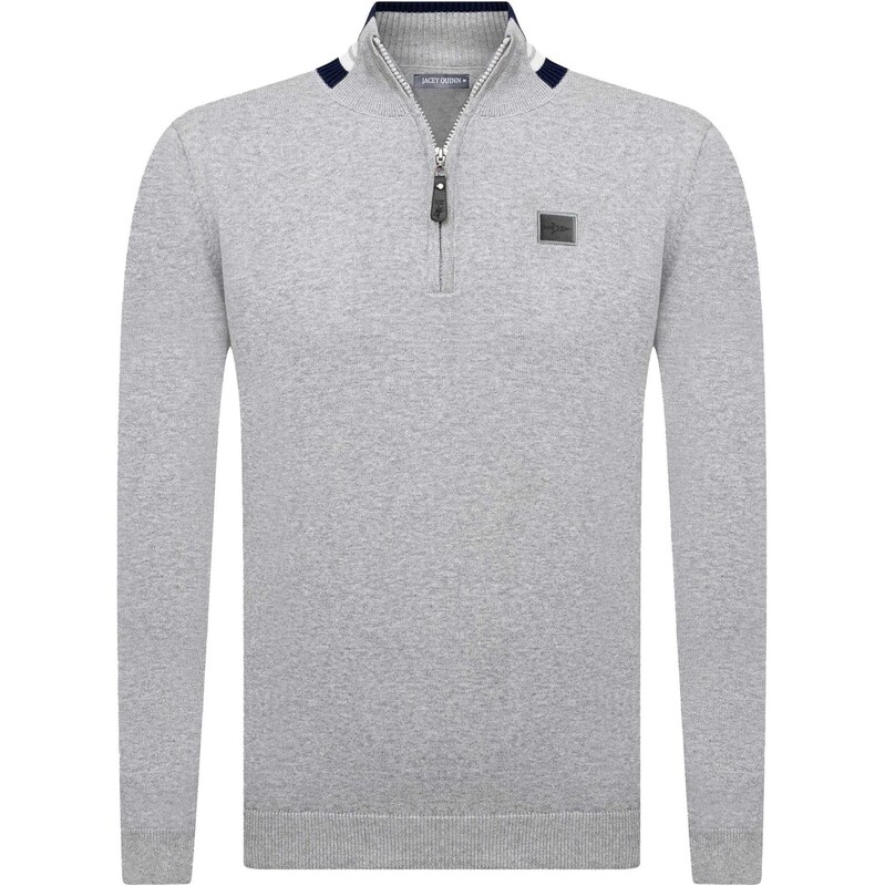 Jacey Quinn Sveter sivá / čierna 63107204