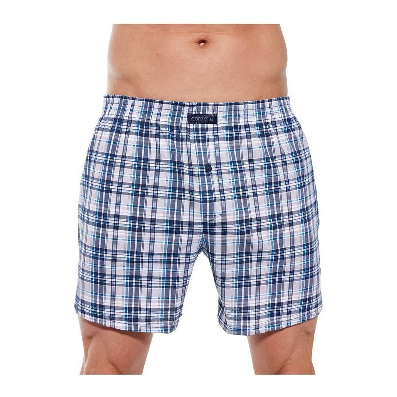 Cornette Pánske trenírky Comfort 278 modro-sivé 49860730