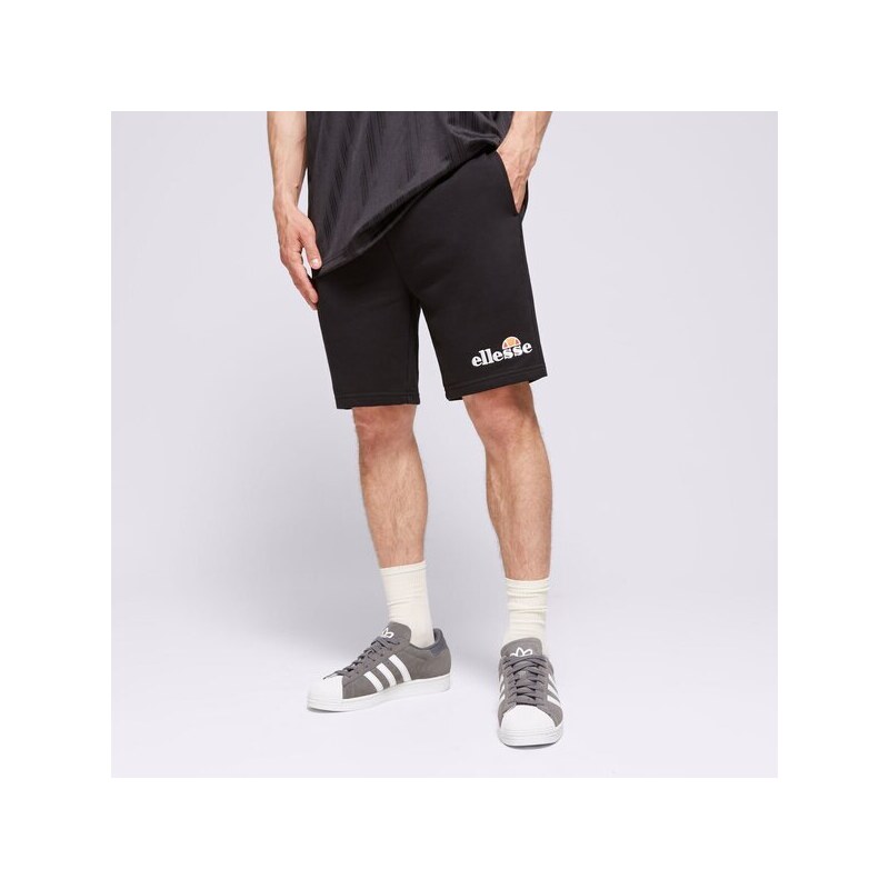 Ellesse Šortky Silvan Fleece Short Blk Muži Oblečenie Šortky 64112638