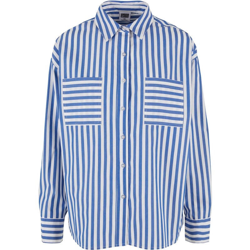 Urban Classics Blúzka azúrová / biela 54318741