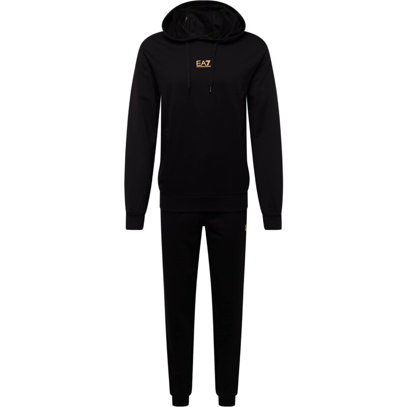 EA7 Emporio Armani Joggingová súprava zlatá / čierna 54376337