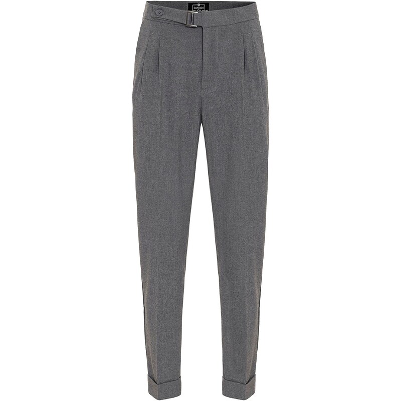 Dandalo Plisované nohavice sivá / svetlosivá 54339935