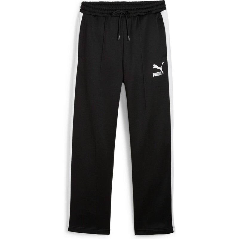 PUMA Športové nohavice T7 ICONIC čierna / šedobiela 66976489