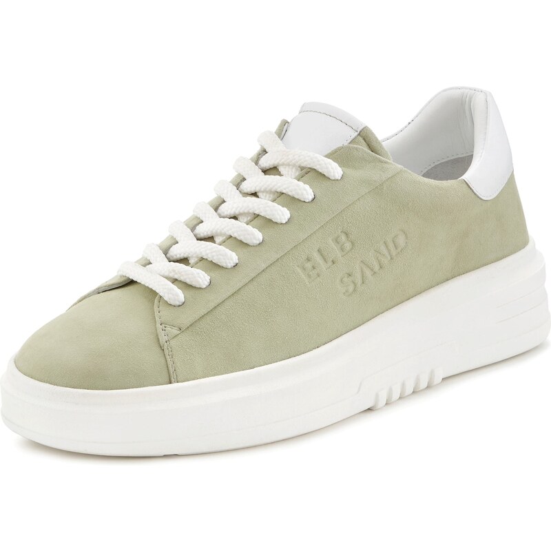 Elbsand Nízke tenisky zelená / biela 54355275