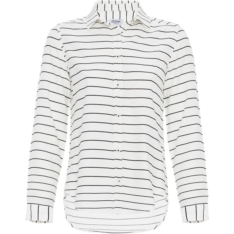 Moxx Paris Blúzka čierna / biela 54339719