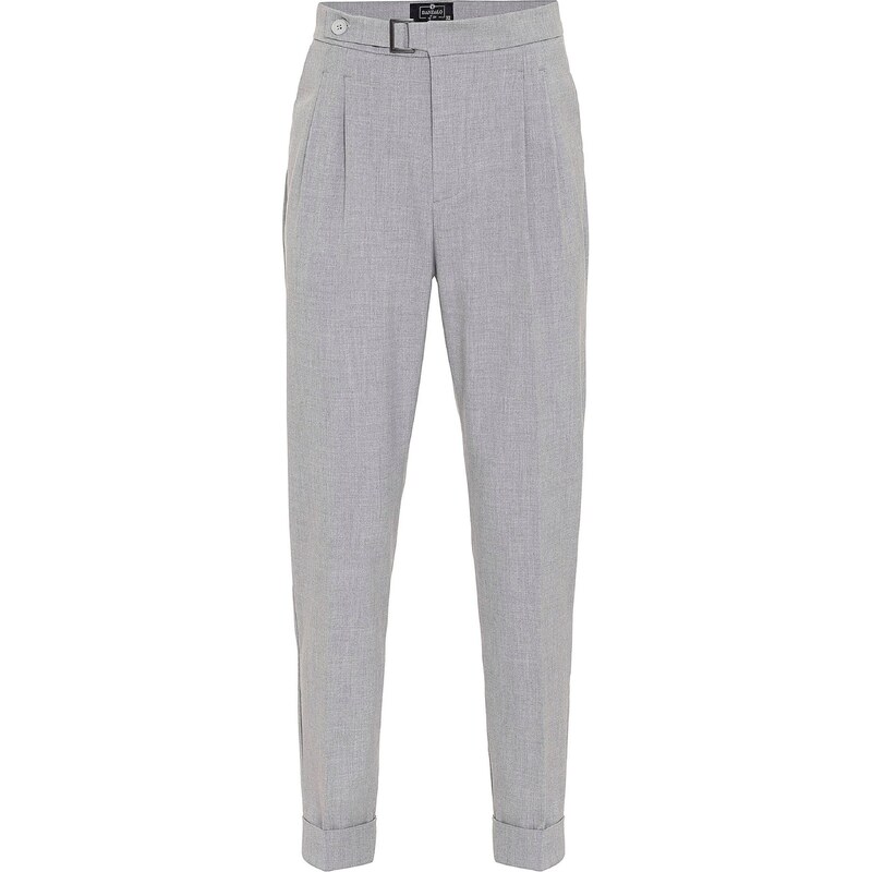 Dandalo Plisované nohavice svetlosivá 54339775