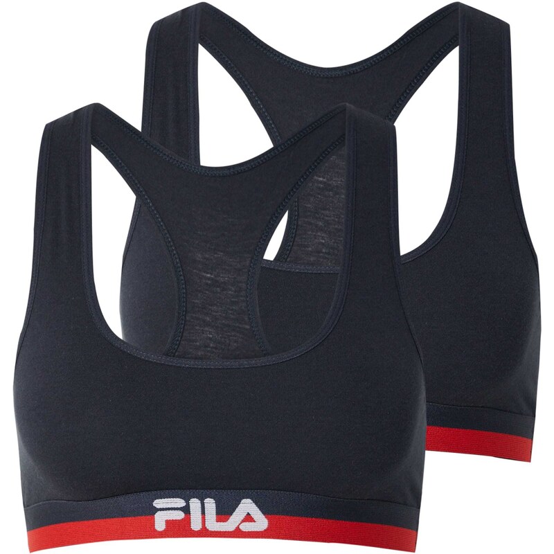 FILA Podprsenka námornícka modrá / červená / biela 54377224
