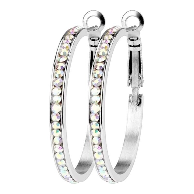 Glory Dámske náušnice z chirurgickej ocele Lara so zirkónmi AB SE3361 53953548