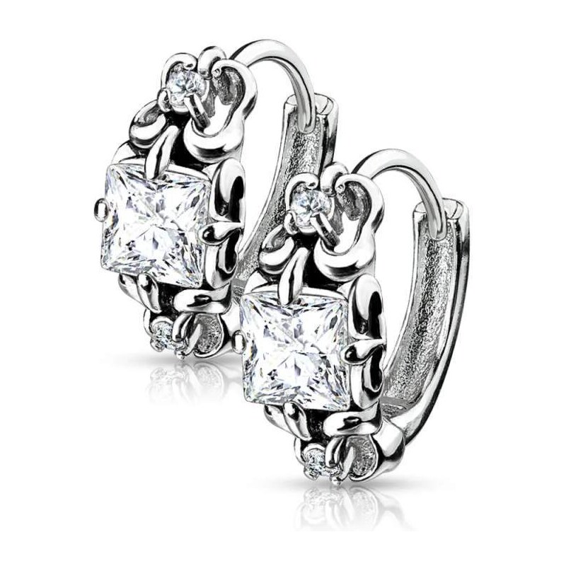 Glory Dámske náušnice z chirurgickej ocele Lia EB-006-C 53953540