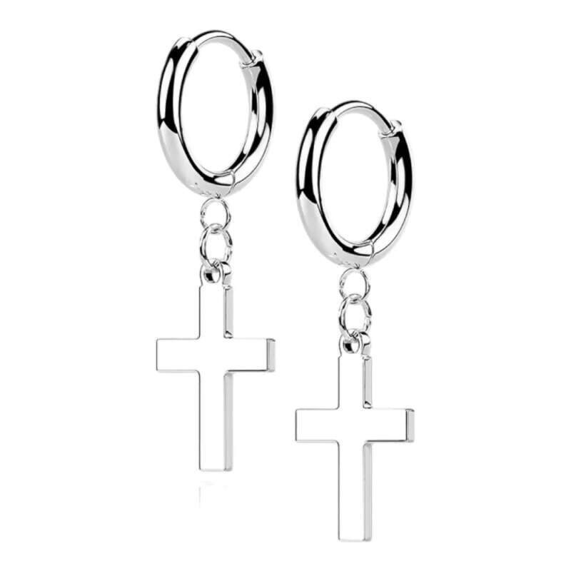 Glory Dámske náušnice z chirurgickej ocele Holly strieborné SE046-ST 53953544