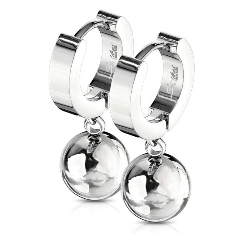 Glory Dámske náušnice z chirurgickej ocele Zara strieborné SE3565-ST 53953565